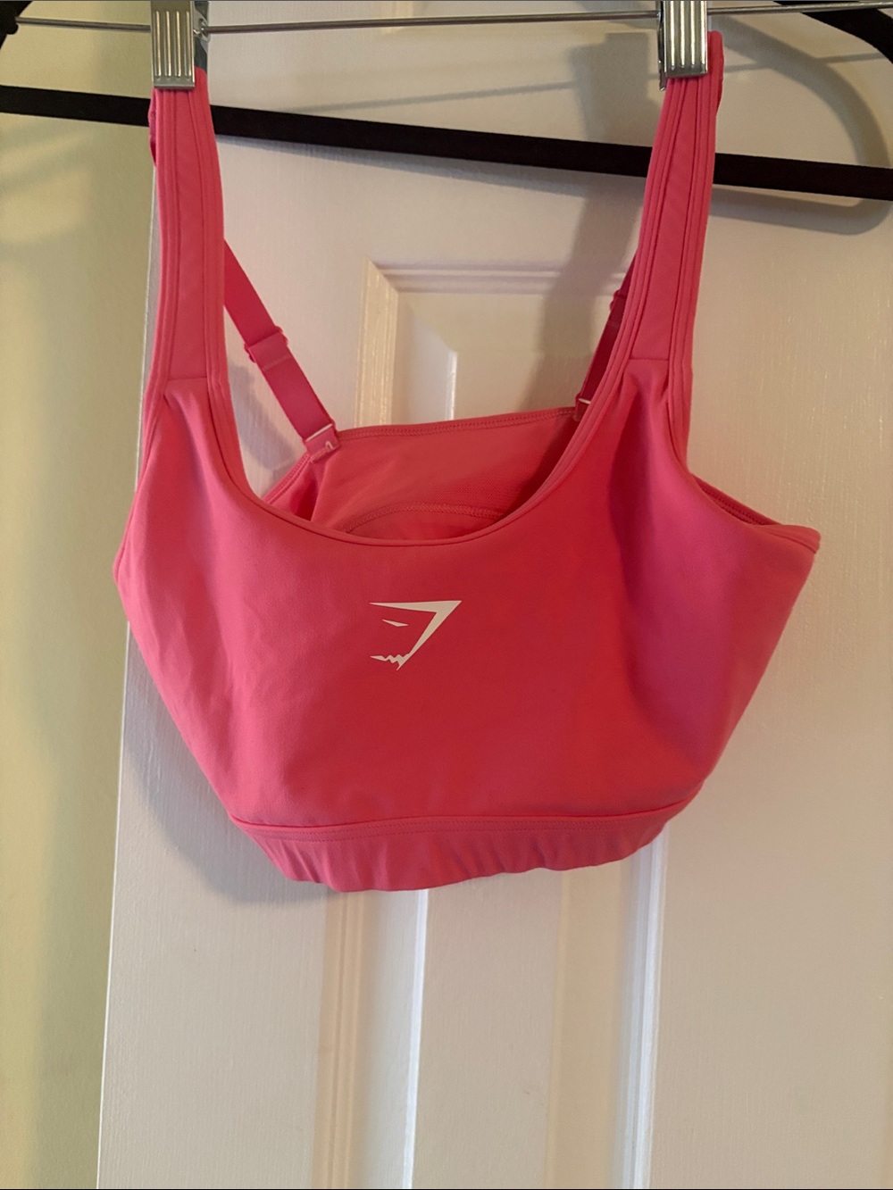 Gymshark Pink Medium-Support Adjustable-Strap Sports Bra